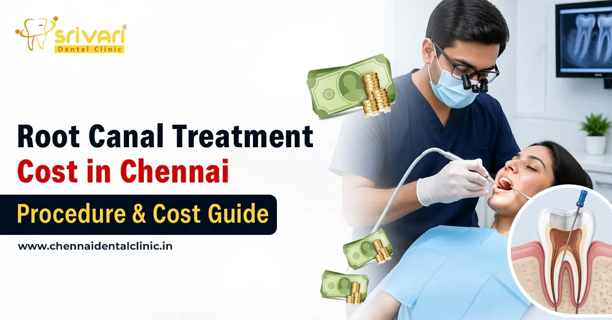 Root Canal Treatment Cost in Chennai at Srivari Dental Clinic